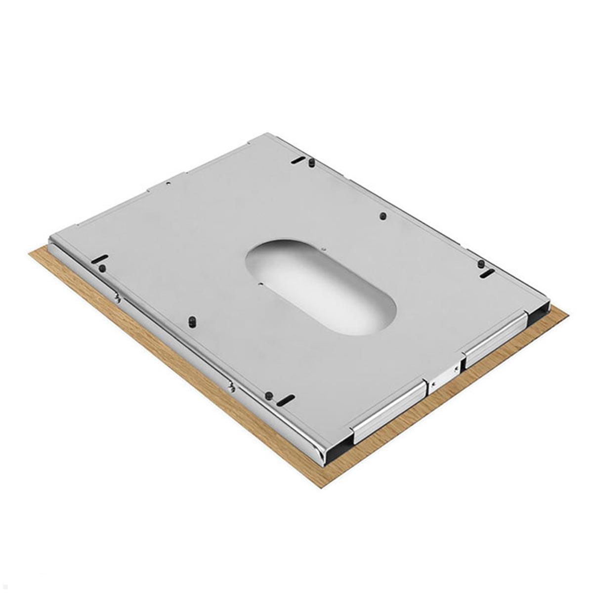 TabLines TWE087O Tablet Wandeinbau für Apple iPad 10.2 (7./8./9. Gen.), Eiche, Rückseite TabLines TWE087O Tablet Wandeinbau für Apple iPad 10.2 (7./8./9. Gen.), Eiche, Rückseite