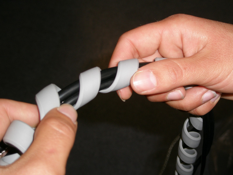 Serpa Kabelmanagement 150 cm hellgrau