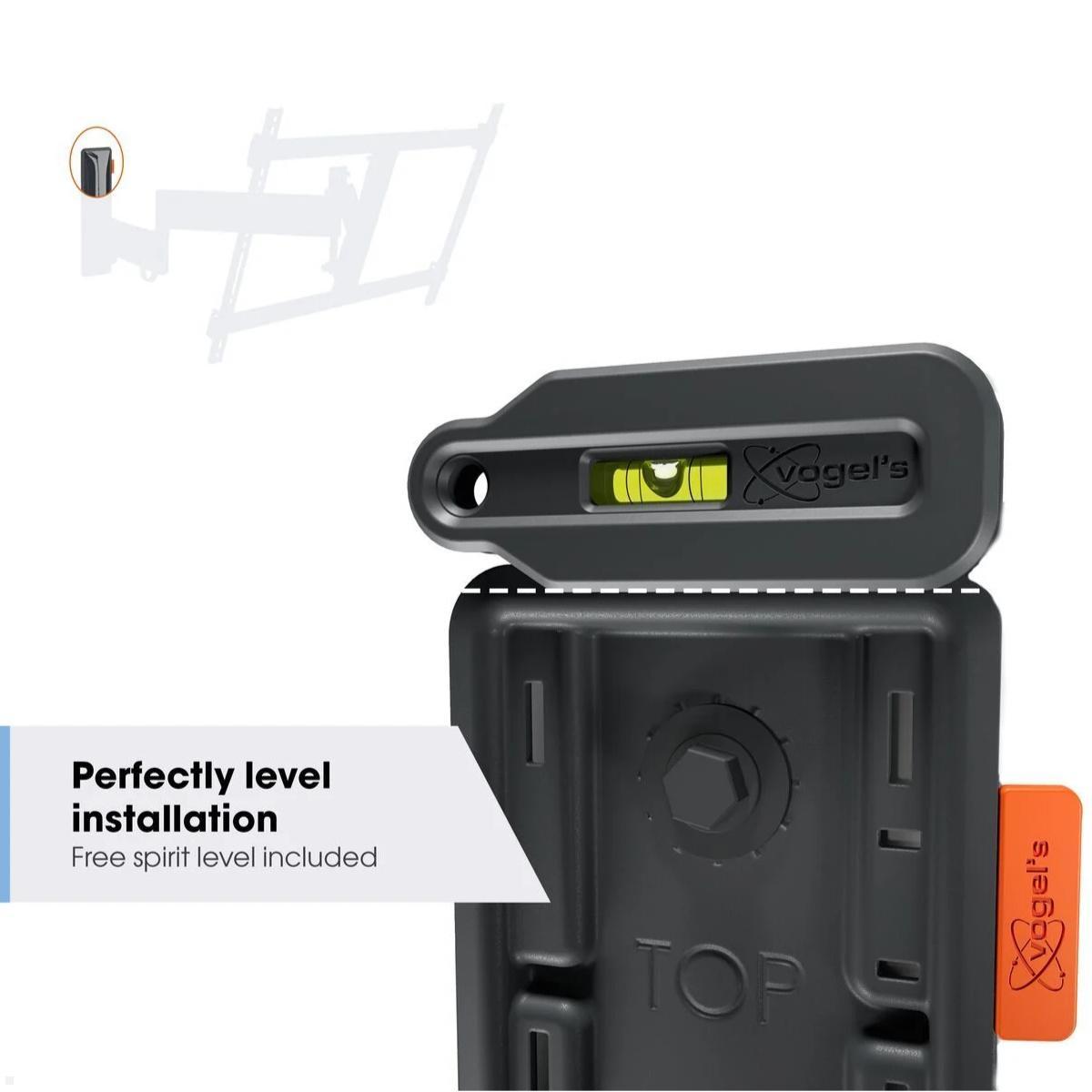 Vogels COMFORT TVM 3625 schwenkbare TV Wandhalterung 40-77 Zoll, schwarz, Wasserwaage Vogels COMFORT TVM 3625 schwenkbare TV Wandhalterung 40-77 Zoll, schwarz, Wasserwaage