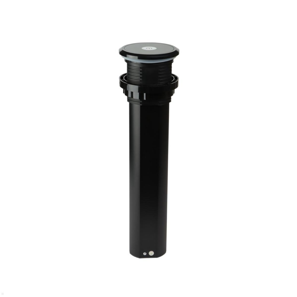 TecLines TVS007B versenkbare 3-fach Steckdosenleiste mit USB-Charger A/C, schwarz schlankes Design TecLines TVS007B versenkbare 3-fach Steckdosenleiste mit USB-Charger A/C, schwarz schlankes Design