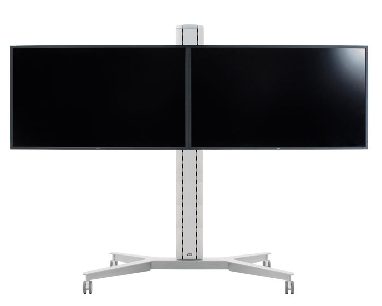 SMS Flatscreen X FH M 1455 mobiler Monitorständer für zwei Bildschirme (PD032010-P0) SMS Flatscreen X FH M 1455 mobiler Monitorständer für zwei Bildschirme (PD032010-P0)
