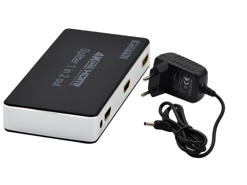 LEICKE KN40646 KanaaN HDMI Splitter 4K auf 2x HDMI Ausgänge