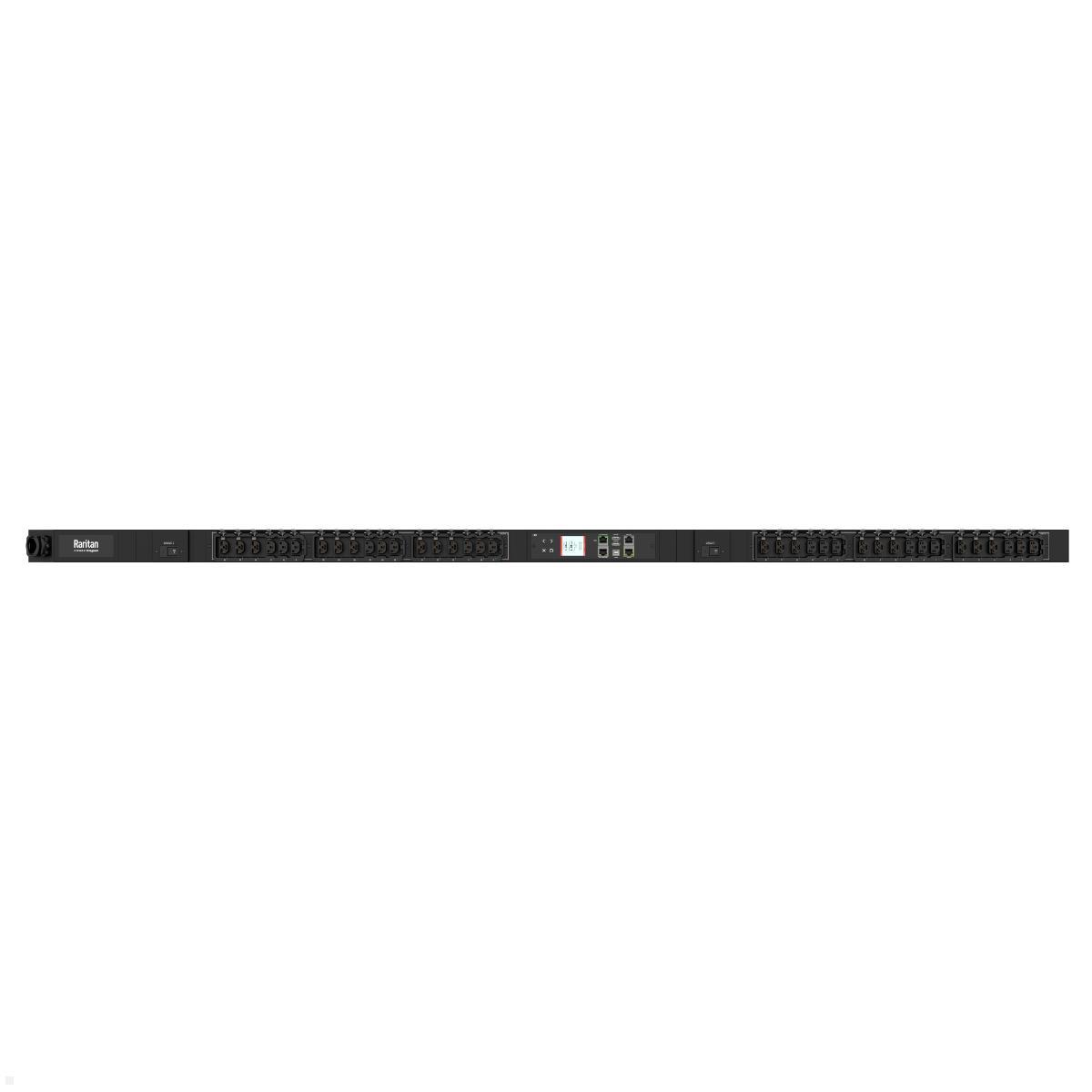 Legrand Raritan iX Rack-PDU 0U mit 18xC13 / 18xCx, 1-phasig 230V 32A, Outlet Metered (PX4-4057-E7), 0U vertikale Stromverteilung