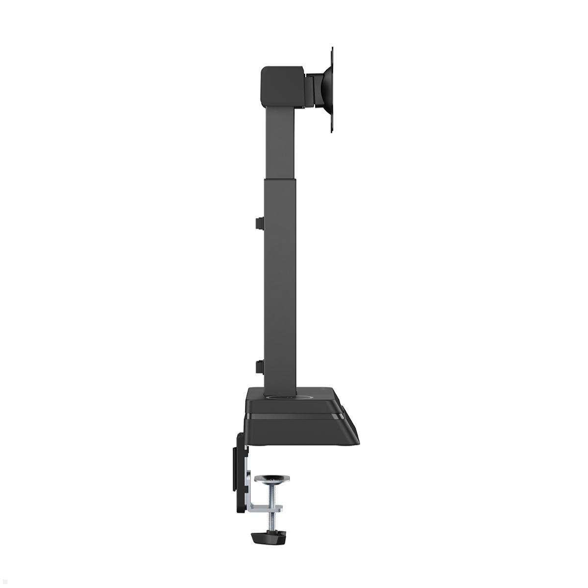 MonLines MTH020B Monitor Tischhalterung elektrisch 17 - 32 Zoll, schwarz, Seitenansicht MonLines MTH020B Monitor Tischhalterung elektrisch 17 - 32 Zoll, schwarz, Seitenansicht