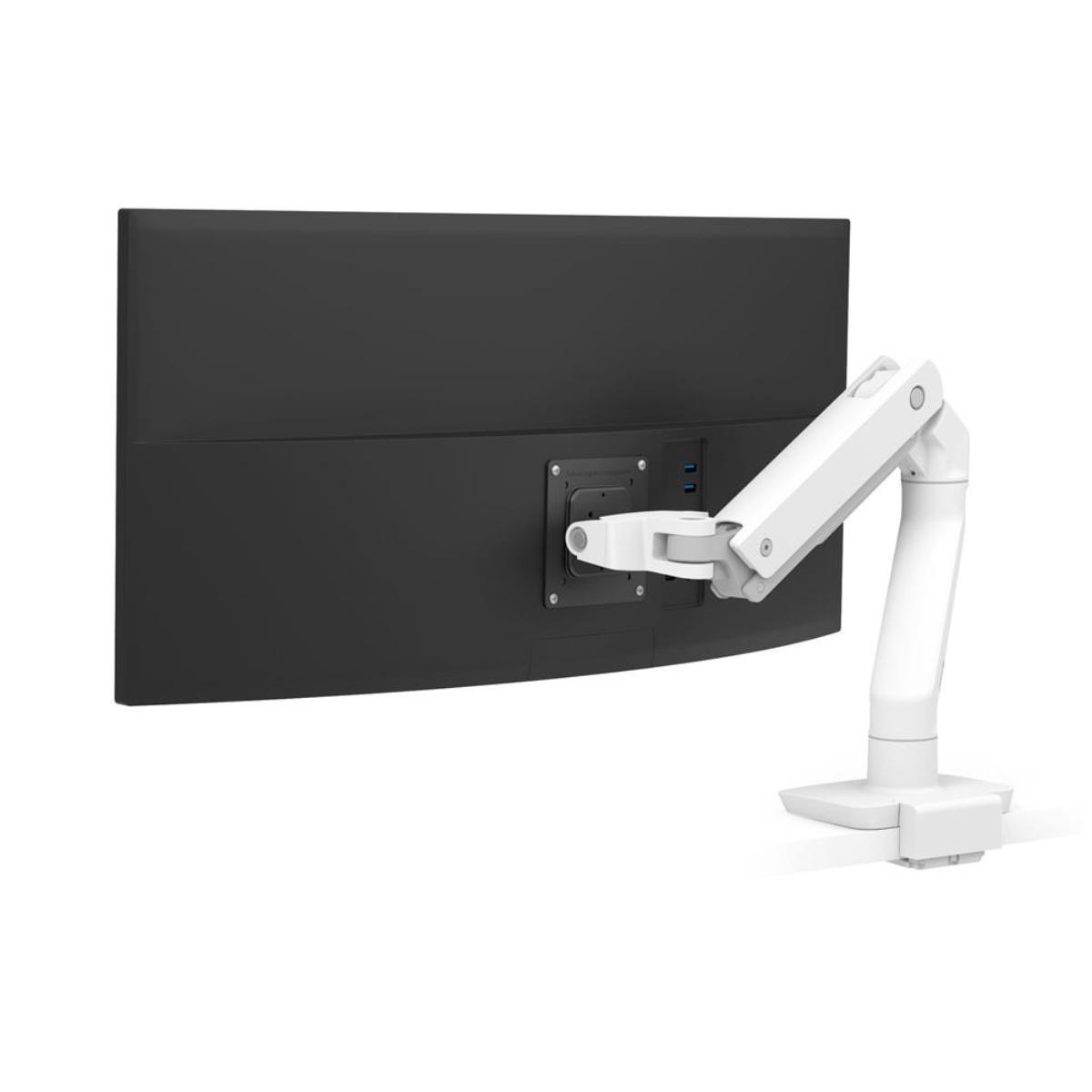 Ergotron HX Monitor Tischhalterung mit C-Klemme bis 49 Zoll, weiß (45-606-216) Ergotron HX Monitor Tischhalterung mit C-Klemme bis 49 Zoll, weiß (45-606-216)