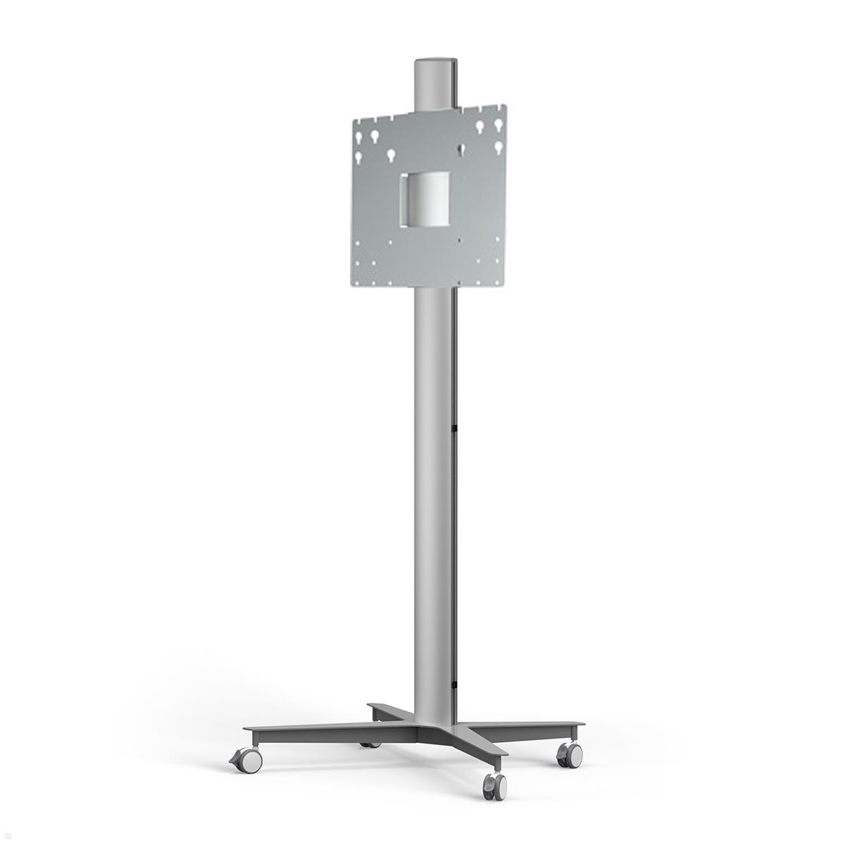 SMS Icon FH MT 2000 C Mobiler Monitorständer mit VESA Adapter bis 400x400 mm, silber SMS Icon FH MT 2000 C Mobiler Monitorständer mit VESA Adapter bis 400x400 mm, silber