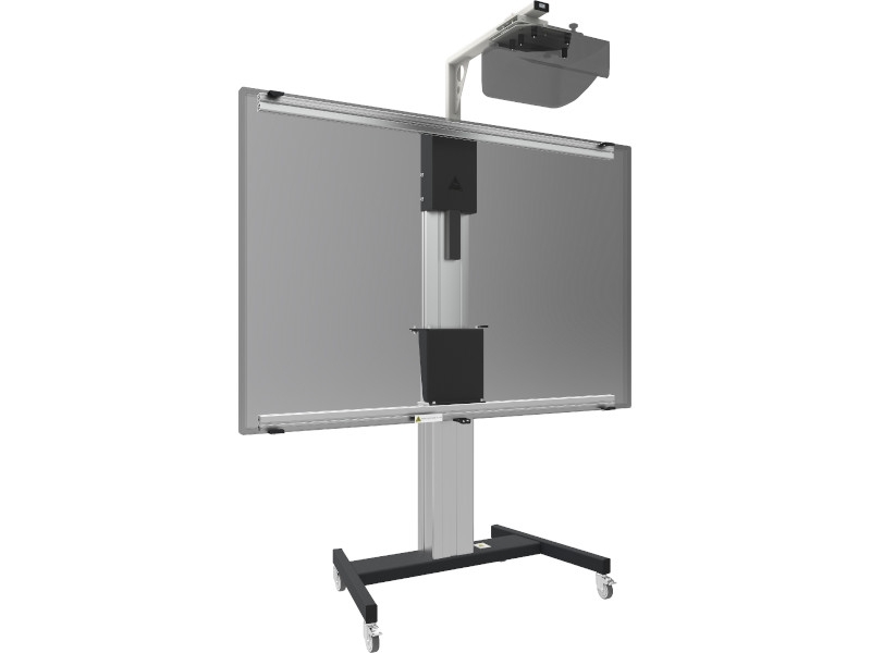 SmartMetals Mobiler Bodenlift für interaktives Whiteboard & Projektor bis 101 Zoll Anwendungsbeispiel