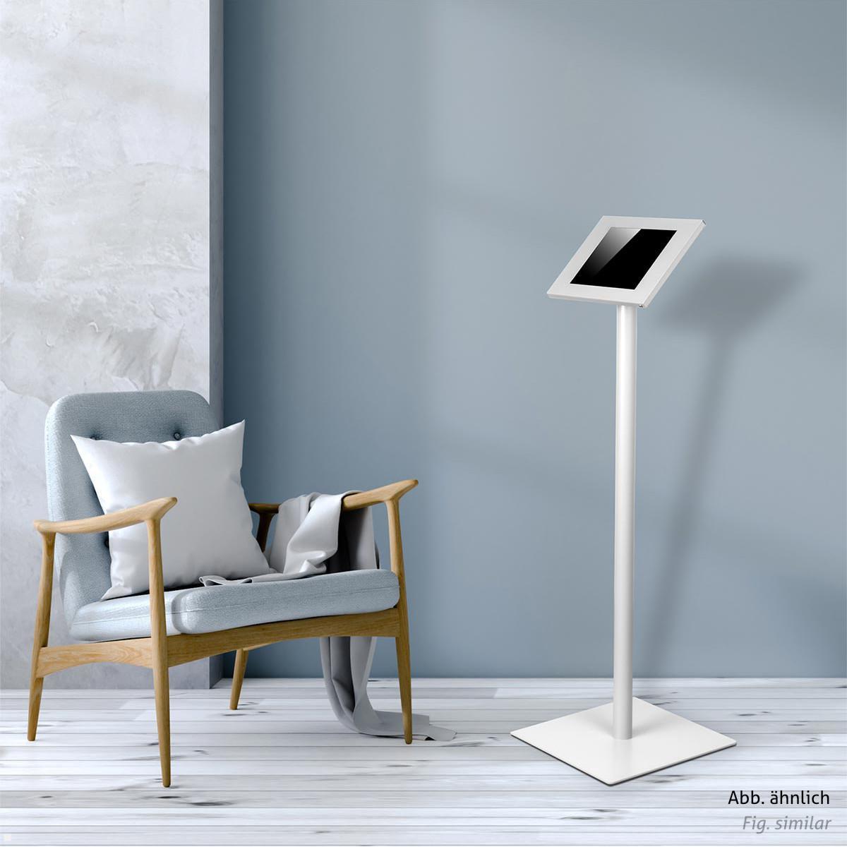 TabLines TBS003 Tablet Bodenständer mit Tablet Schutzgehäuse, Smart-Home Anwendung