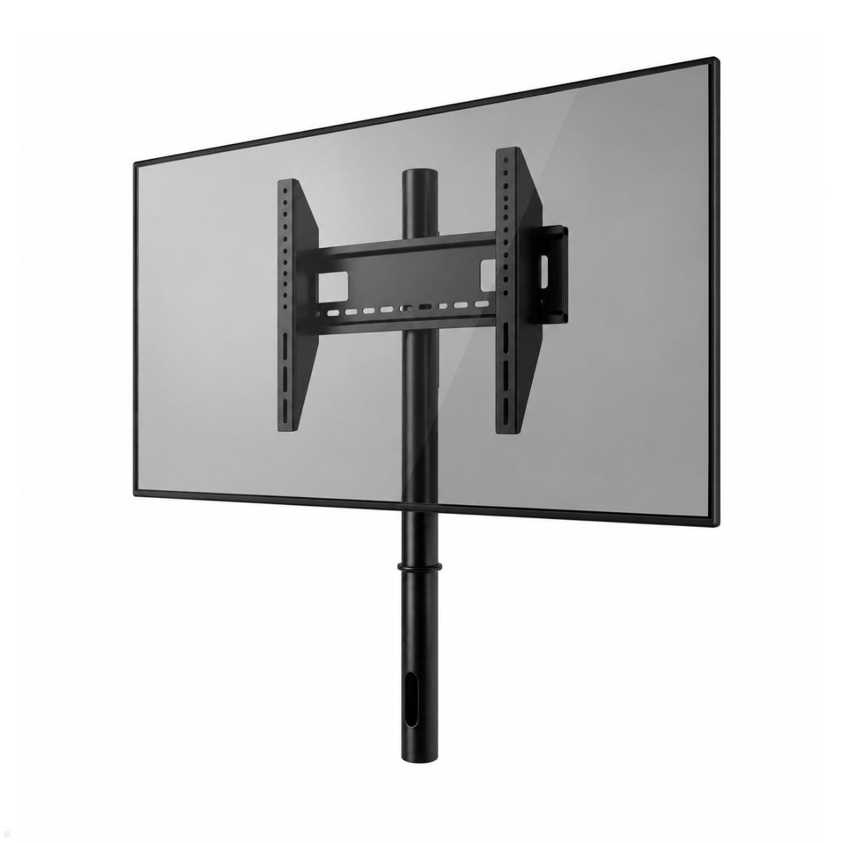 MonLines Einbau TV Halterung drehbar mit Säule für Sideboard, Einbau TV Halterung