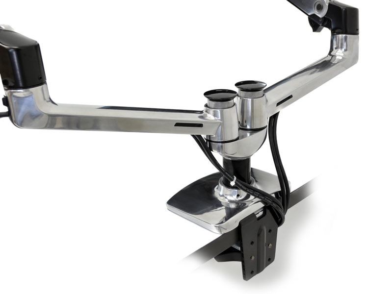 Ergotron LX Dual Tischhalterung für 2 Monitore nebeneinander (45-245-026) Ergotron LX Dual Tischhalterung für 2 Monitore nebeneinander (45-245-026)