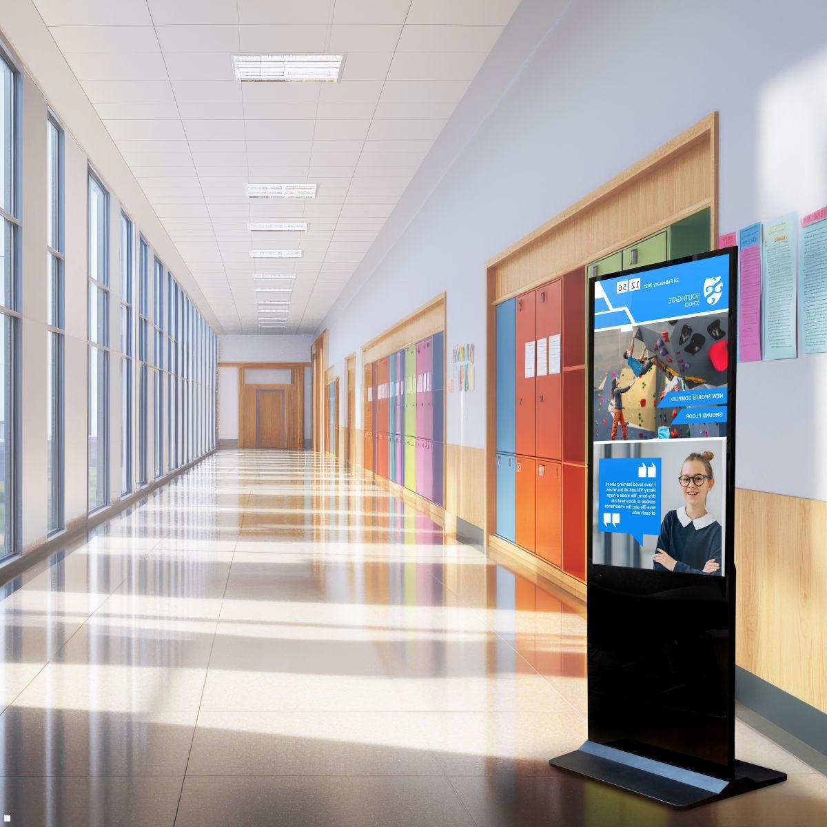 Clevertouch CL Totem Commercial Display 55'' (12955CMTOTEM), Anwendungsbeispiel