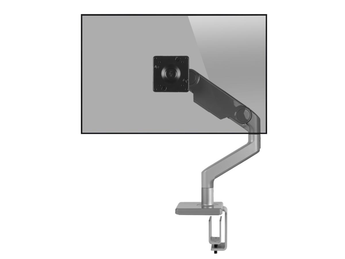Humanscale M8.1 Monitorhalter USM Tische schräg, silber Humanscale M8.1 Monitorhalter USM Tische schräg, silber