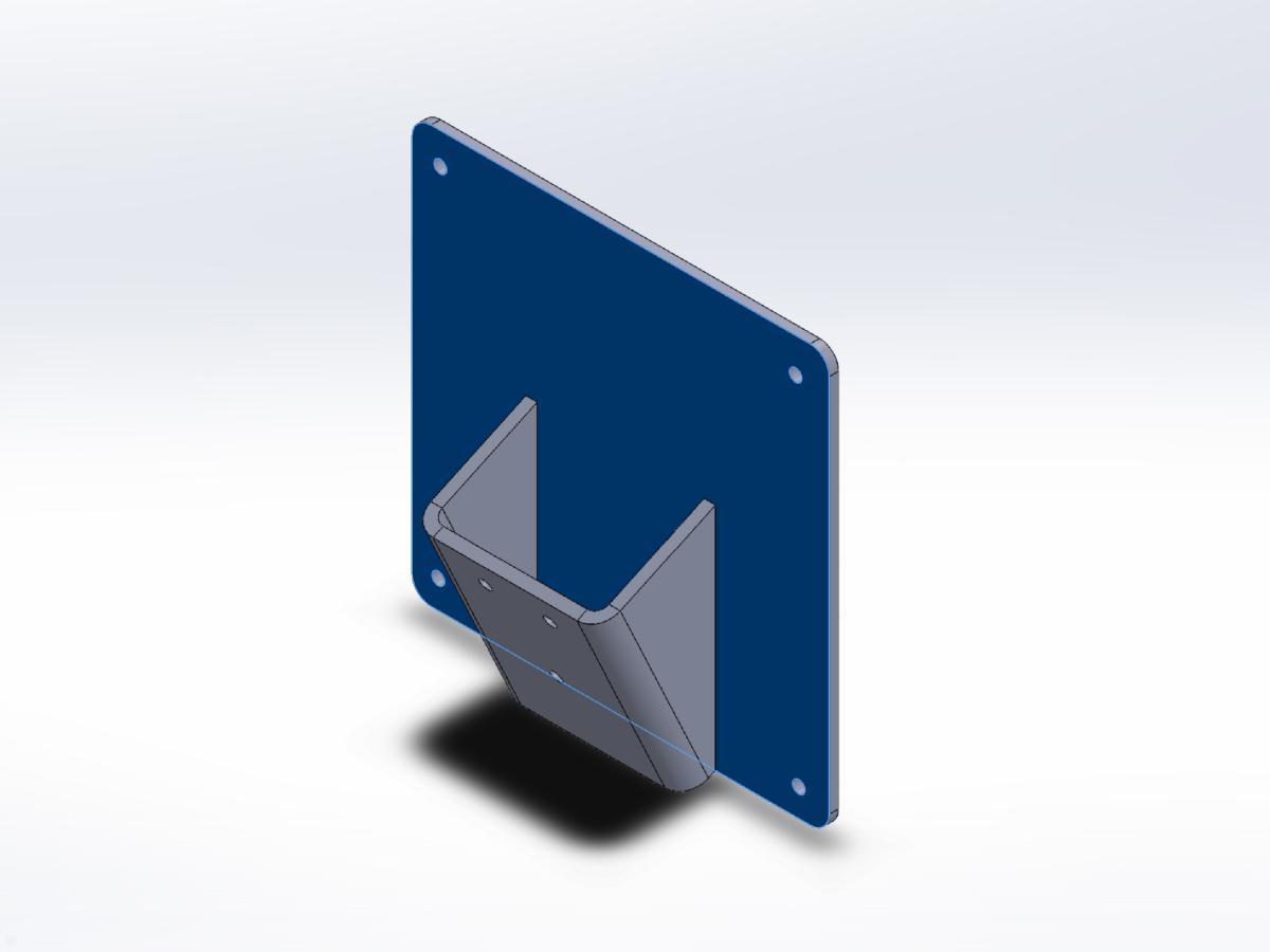 MonLines V058 VESA Adapter für Samsung S20A550H S23A550H S27A550H MonLines V058 VESA Adapter für Samsung S20A550H S23A550H S27A550H