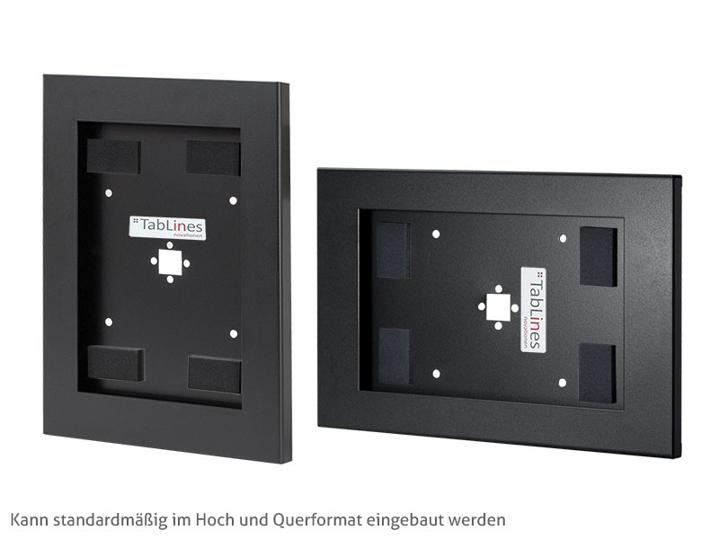 TabLines TSG059B Tablet Schutzgehäuse für Apple iPad Pro 12.9 (3./4. Gen.), schwarz Montage im Hoch- und Querformat TabLines TSG059B Tablet Schutzgehäuse für Apple iPad Pro 12.9 (3./4. Gen.), schwarz Montage im Hoch- und Querformat