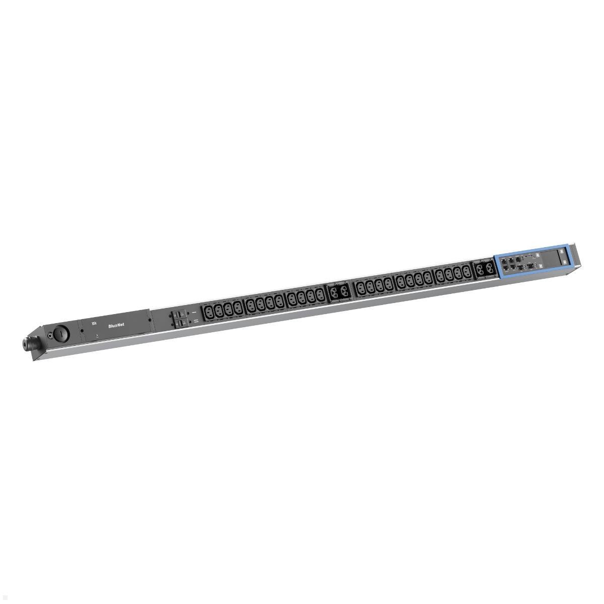 Bachmann BN PRO Metered + – 24xC13 / 4xCombo / 2xMCB, 3,0m CEE 32A/3p (BM0024754), 32A Rack PDU