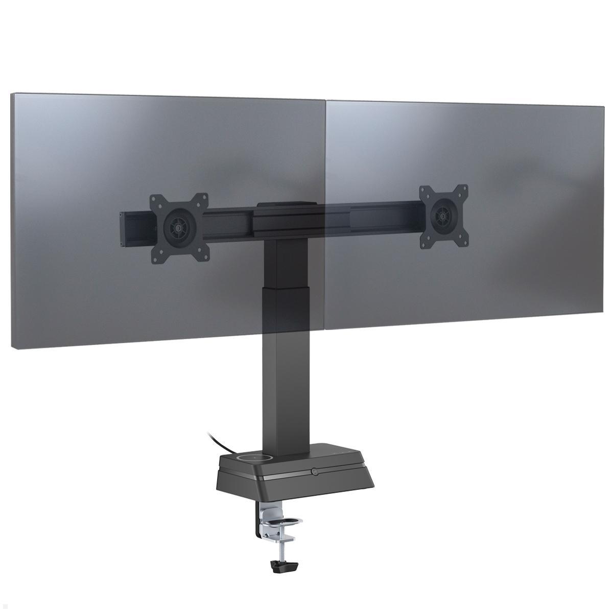 MonLines MTH021B dual Monitor Tischhalterung elektrisch 17 - 27 Zoll, schwarz MonLines MTH021B dual Monitor Tischhalterung elektrisch 17 - 27 Zoll, schwarz