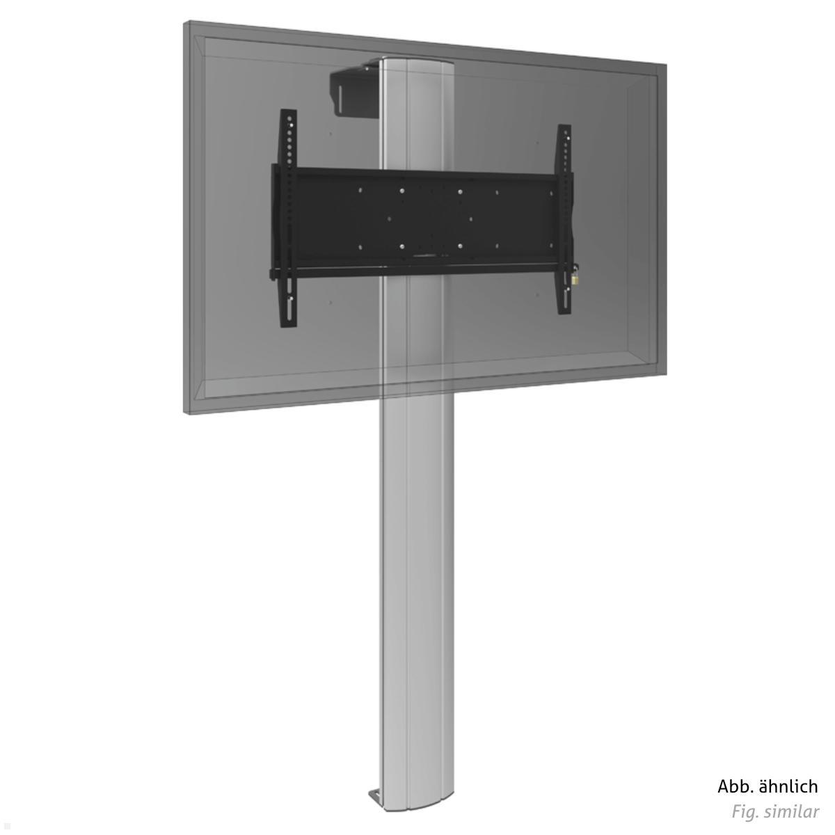 SmartMetals TV Boden-Wandhalterung bis 90 Zoll, VESA 400x400, Anwendungsbeispiel