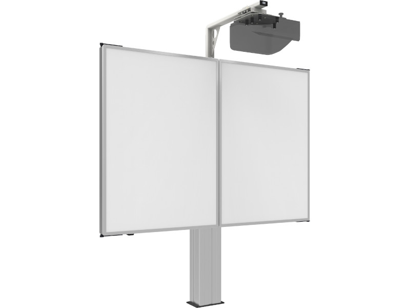 SmartMetals Zubehör lackierte Whiteboards für IWB 100 - 101 Zoll Boards geschlossen