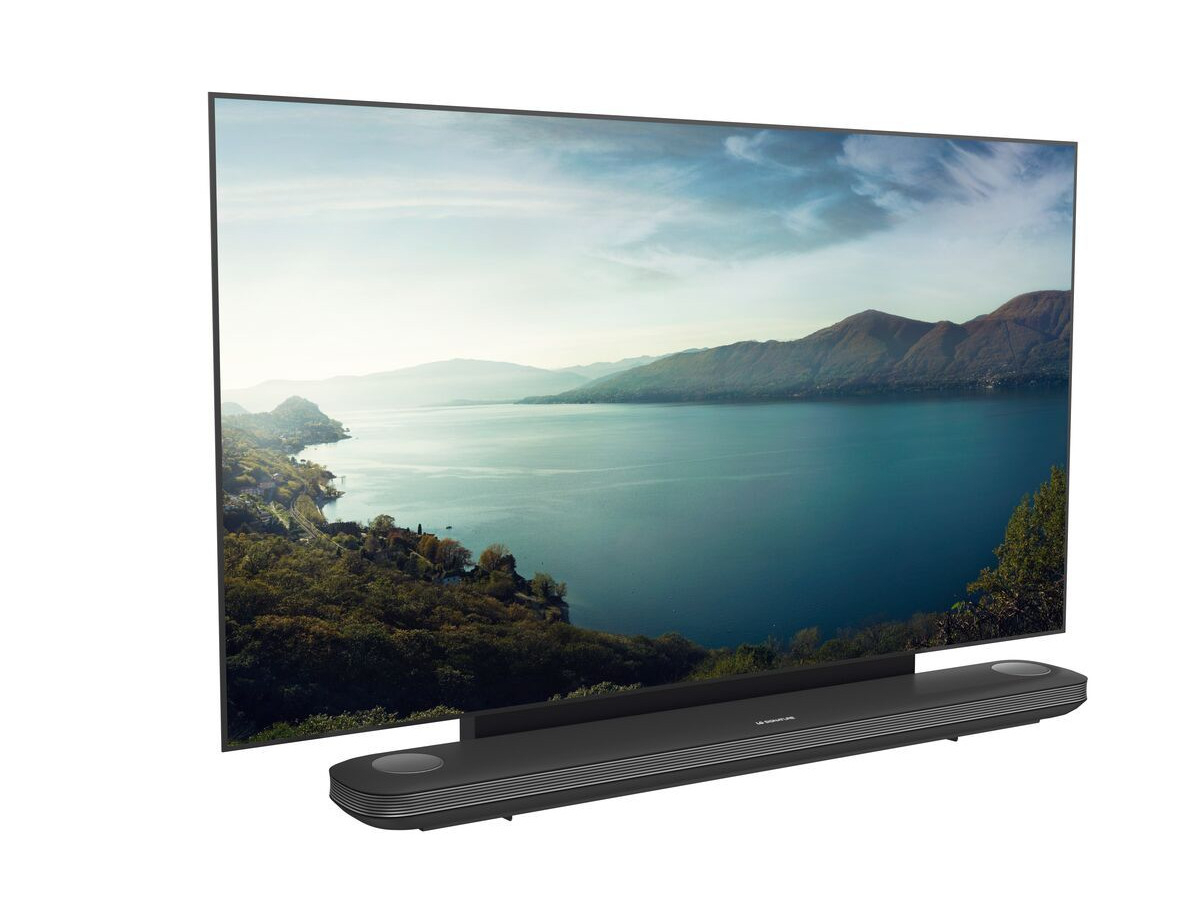 Vogels NEXT 7505 flache TV Wandhalterung für LG Signature, schwarz Anwendungsbeispiel