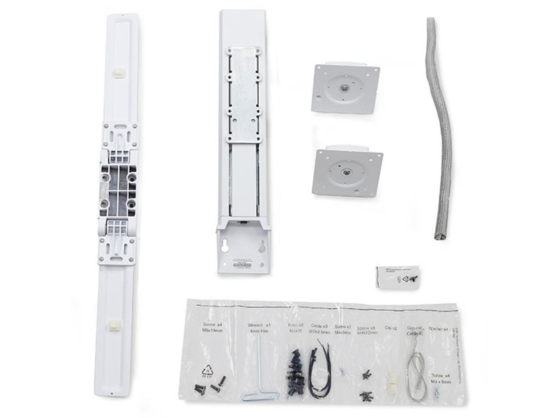 Ergotron SV Dual Monitor Kit 98-030 Lieferumfang Ergotron SV Dual Monitor Kit 98-030 Lieferumfang