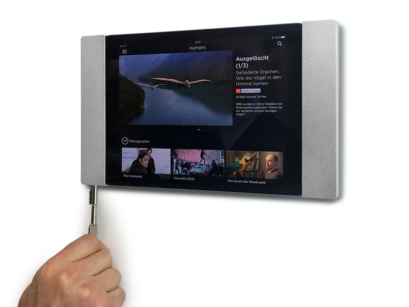 smart things sDock Fix Mini 4 iPad Wandhalterung Steckschloss smart things sDock Fix Mini 4 iPad Wandhalterung Steckschloss