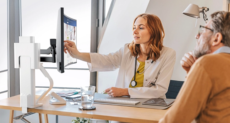 Krankenhaus, Klinik, Arztpraxen - Visitewagen, Halterungen