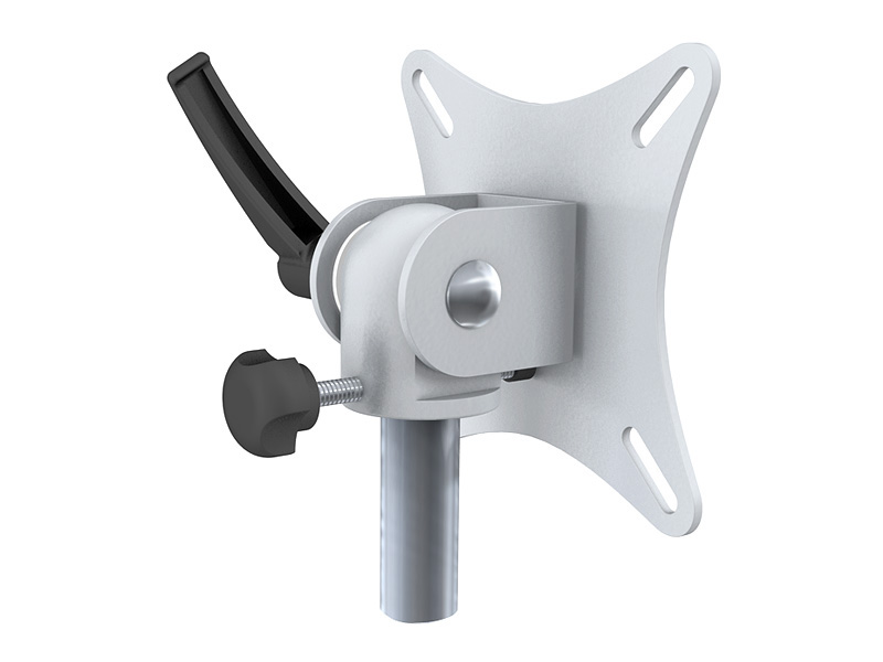 MonLines TFT-Star Tischhalterung Einbau ohne Kabelauslass grau VESA Aufnahme MonLines TFT-Star Tischhalterung Einbau ohne Kabelauslass grau VESA Aufnahme