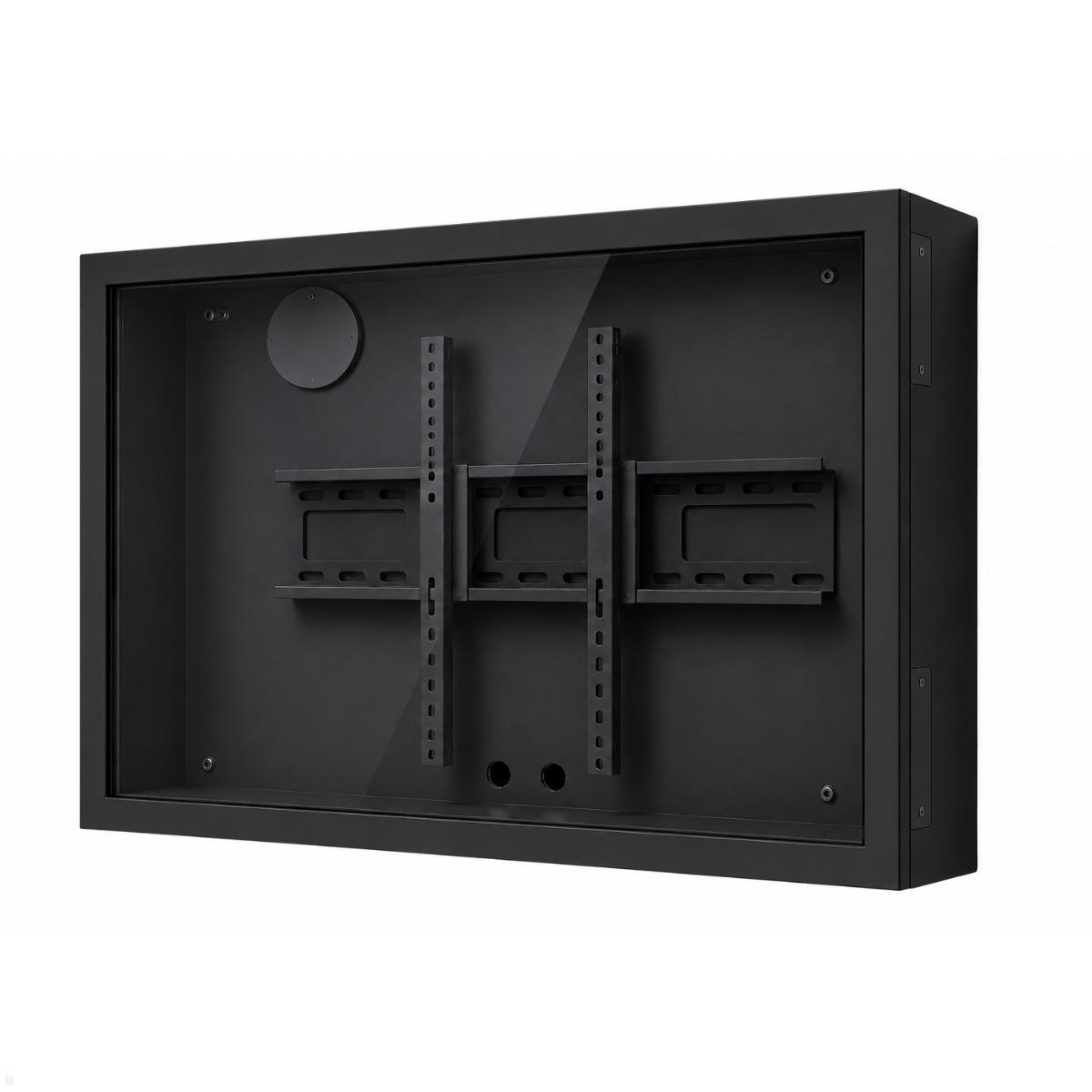 MonLines Schutzgehäuse für Monitore mit ESG-Glas, Monitorschutzgehäuse ESG-Glas