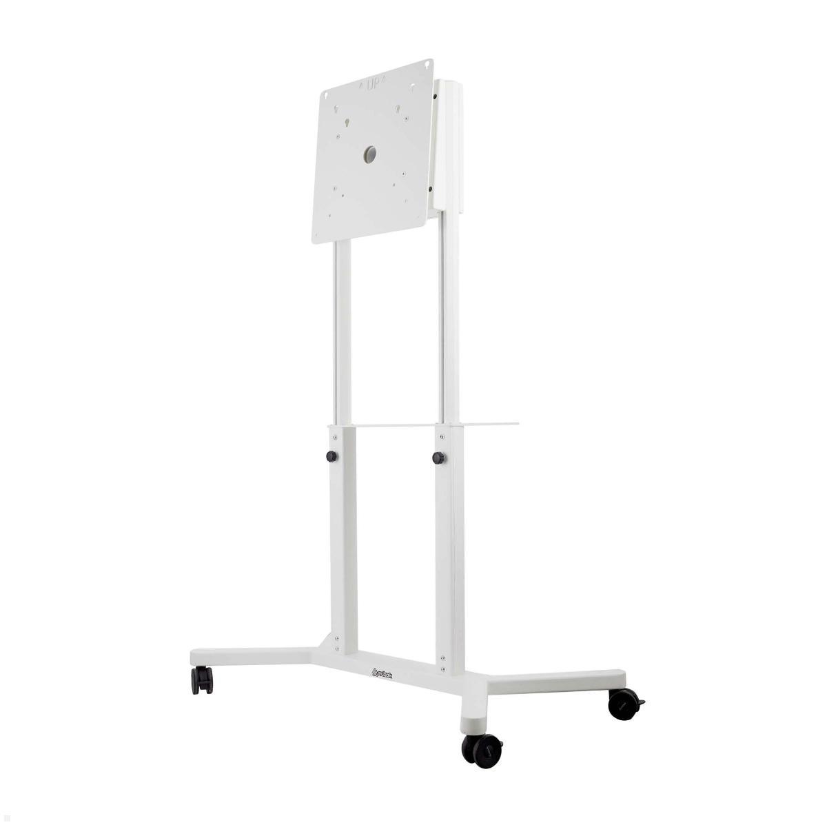 Edbak TRF100 mobiler TV Ständer höhenverstellbar 55 Zoll für Samsung Flip, weiß höhenverstellbar Edbak TRF100 mobiler TV Ständer höhenverstellbar 55 Zoll für Samsung Flip, weiß höhenverstellbar