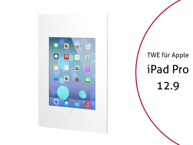 TabLines TWE031W Tablet Wandeinbau für Apple iPad Pro 12.9 HB TabLines TWE031W Tablet Wandeinbau für Apple iPad Pro 12.9 HB