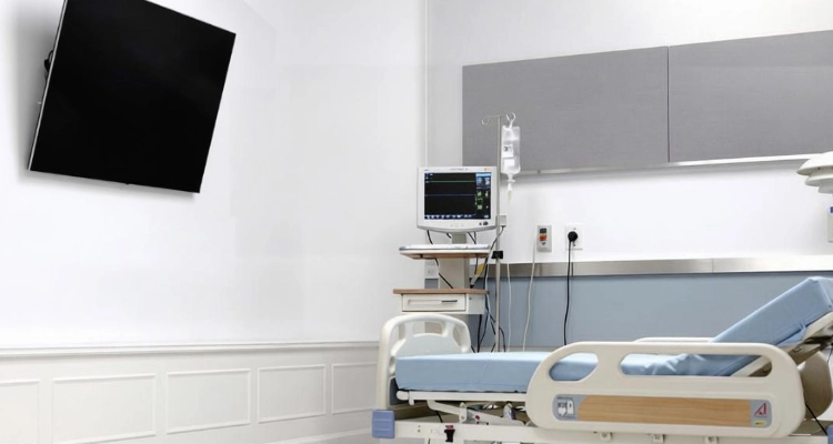 Krankenhaus, Klinik, Arztpraxen - Visitewagen, Halterungen