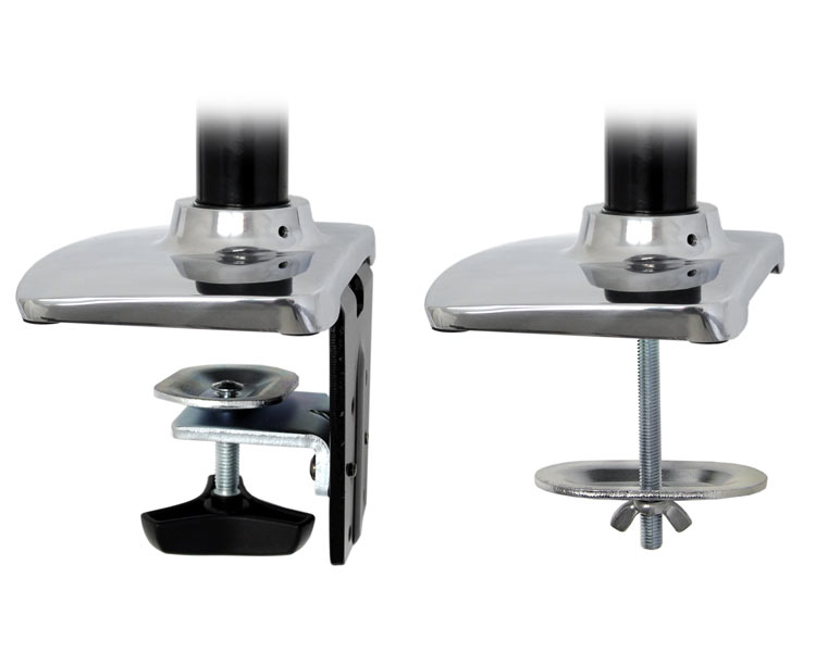 Ergotron LX Dual Tischhalterung für 2 Monitore nebeneinander (45-245-026) Tischbefestigung Ergotron LX Dual Tischhalterung für 2 Monitore nebeneinander (45-245-026) Tischbefestigung