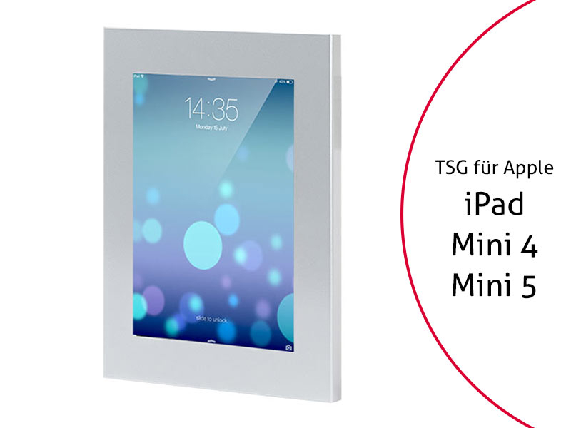 TabLines TSG026S Tablet Schutzgehäuse für Apple iPad Mini 4 + Mini 5, Silber TabLines TSG026S Tablet Schutzgehäuse für Apple iPad Mini 4 + Mini 5, Silber
