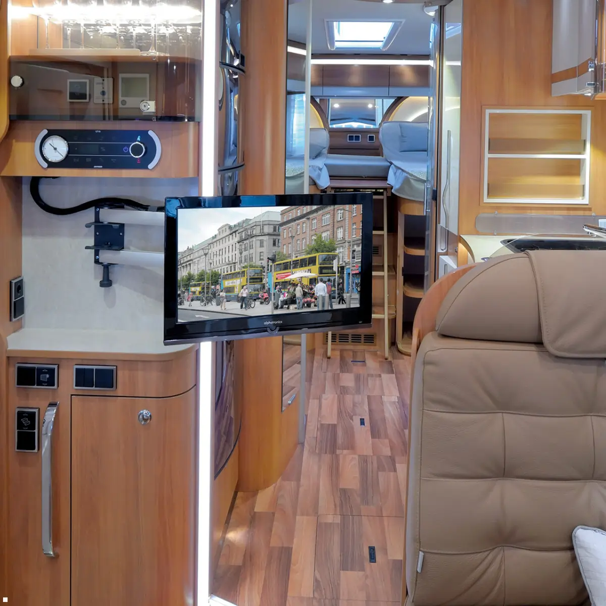 TV Halterung für Wohnwagen, Wohnmobil