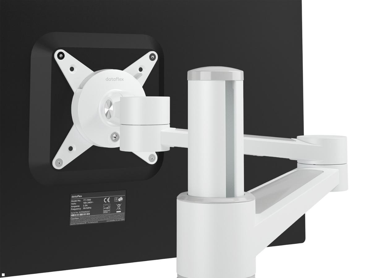 Dataflex Viewlite Monitorhalterung Tisch mit Schwenkarm (58.120), weiß, Detailansicht Dataflex Viewlite Monitorhalterung Tisch mit Schwenkarm (58.120), weiß, Detailansicht