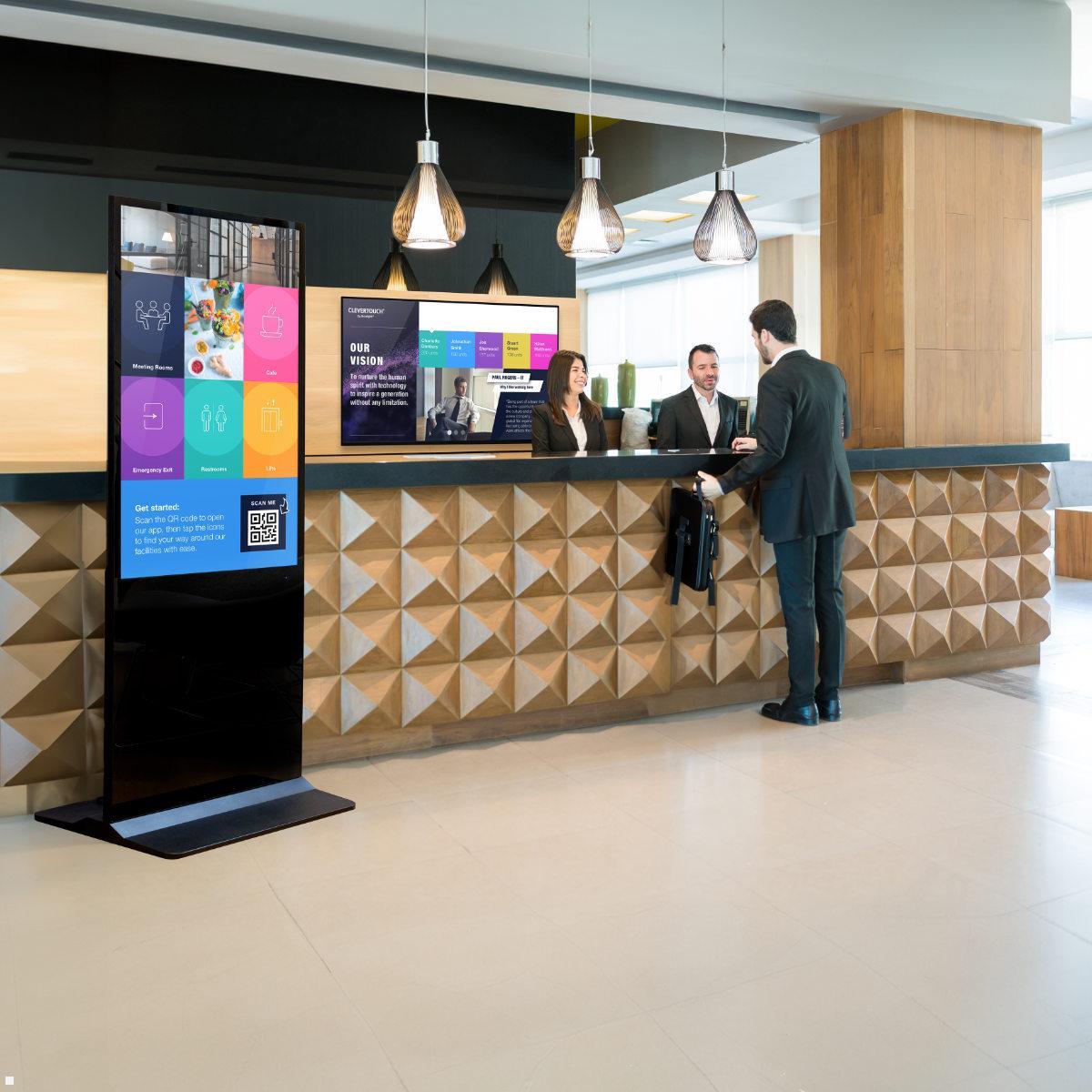 Clevertouch CL Totem Commercial Display 49'' (12949CMTOTEM), Anwendung