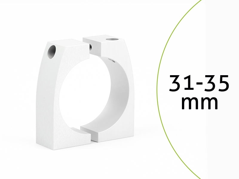 MonLines MBR35W Befestigungsring für Säulen 31-35mm weiß MonLines MBR35W Befestigungsring für Säulen 31-35mm weiß