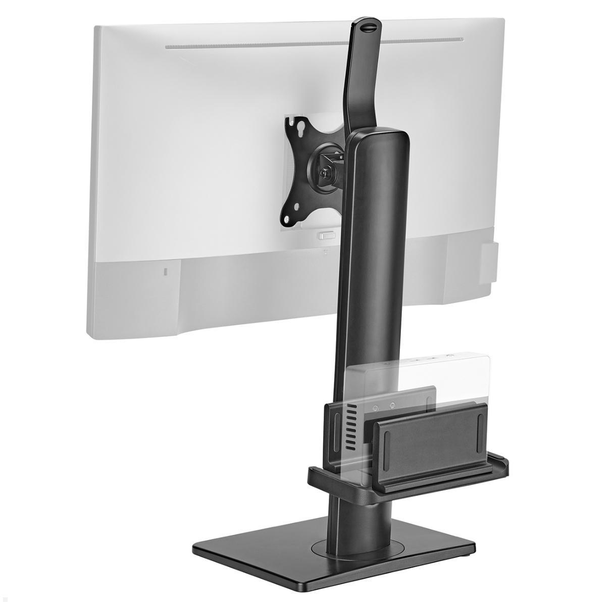 MonLines MTS400B Tisch Monitorständer bis 32 Zoll mit Mini PC Halter, schwarz MonLines MTS400B Tisch Monitorständer bis 32 Zoll mit Mini PC Halter, schwarz