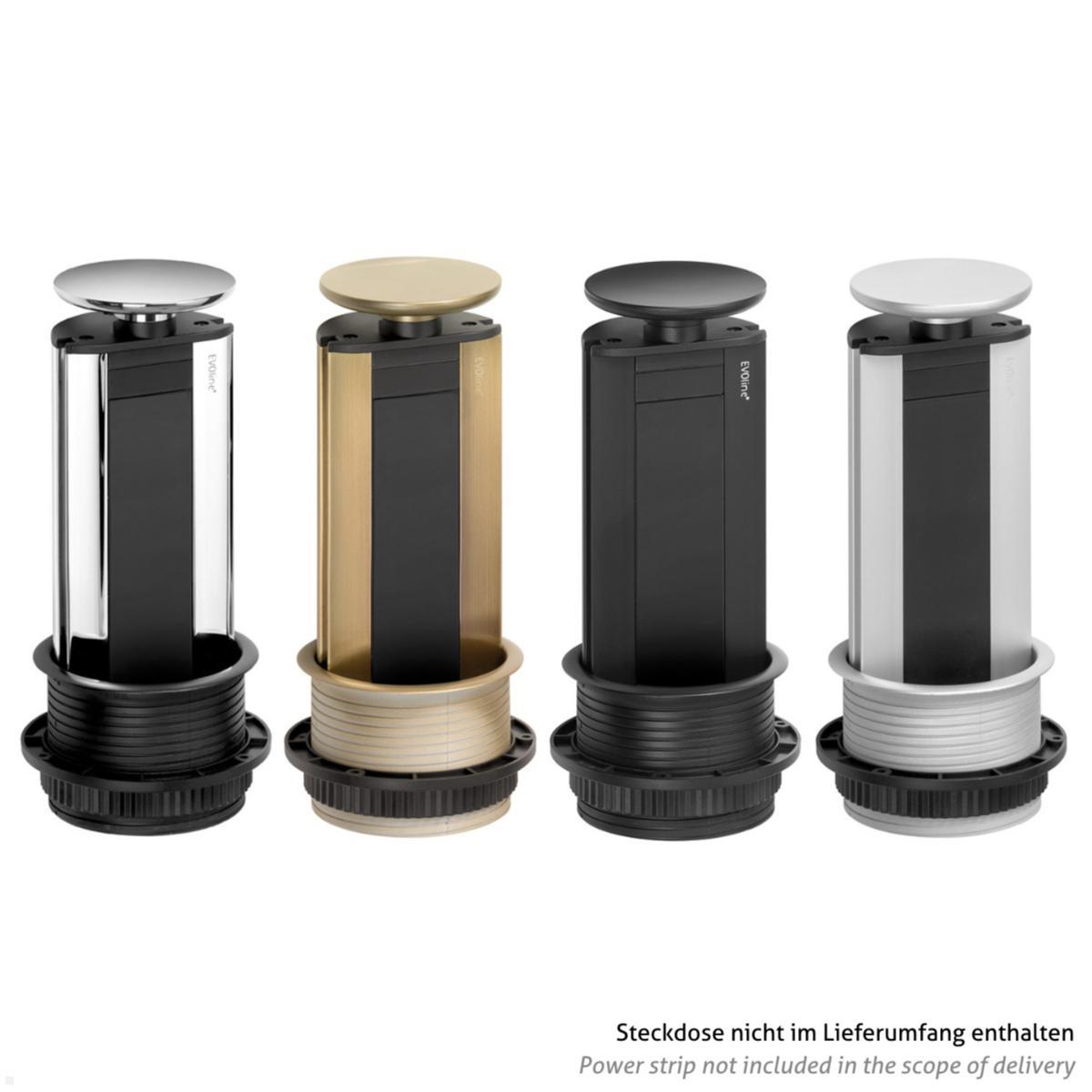 EVOline Port Zubehör Wippdeckel für Steckdose - Farbvarianten EVOline Port Zubehör Wippdeckel für Steckdose - Farbvarianten