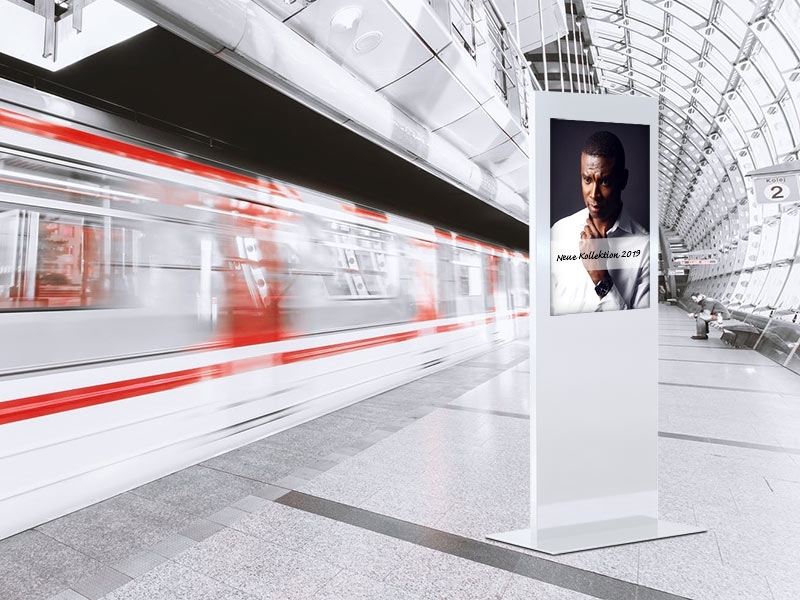 MonLines MDS022W Design PCAP Touch Display Stele 70 Zoll THIN Premium digitale Werbung MonLines MDS022W Design PCAP Touch Display Stele 70 Zoll THIN Premium digitale Werbung