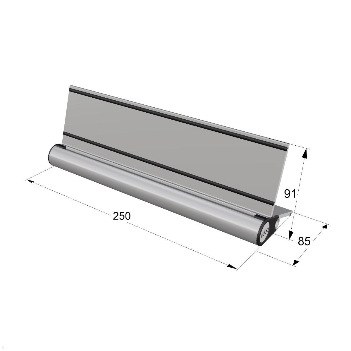 udoq 250 Ladestation für 1 Tablet – Anwendungsbeispiel Schreibtisch