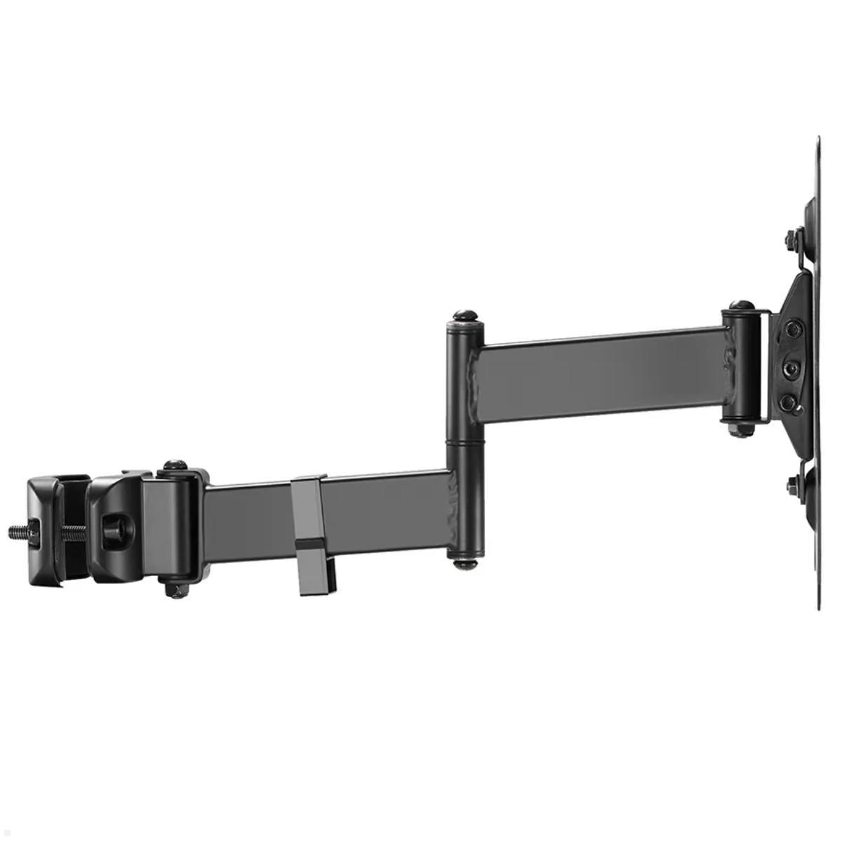 Neomounts FL40-450BL12 Monitor Rohrhalterung 3 Drehpunkte 23-42 Zoll, Seitenansicht Neomounts FL40-450BL12 Monitor Rohrhalterung 3 Drehpunkte 23-42 Zoll, Seitenansicht