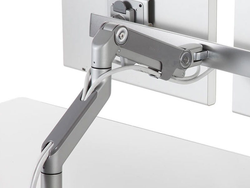 Humanscale M8 Dual Monitor Tischhalterung (Tischklemme) Crossbar 