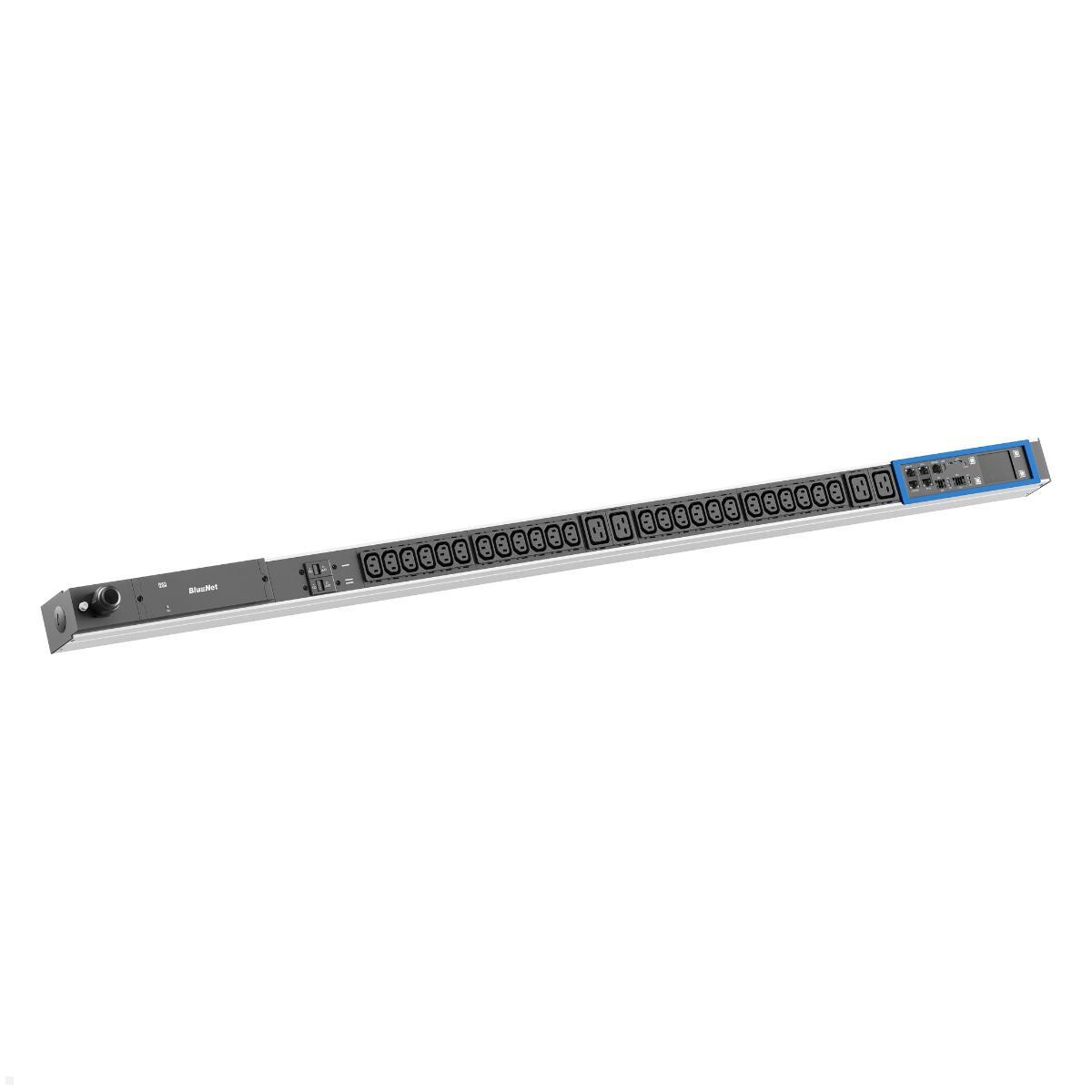 Bachmann BN PRO Metered – 32A Rack PDU mit 24xC13 / 4xC19 / 2xMCB, 3,0m CEE 32A/3p (BM0015592)