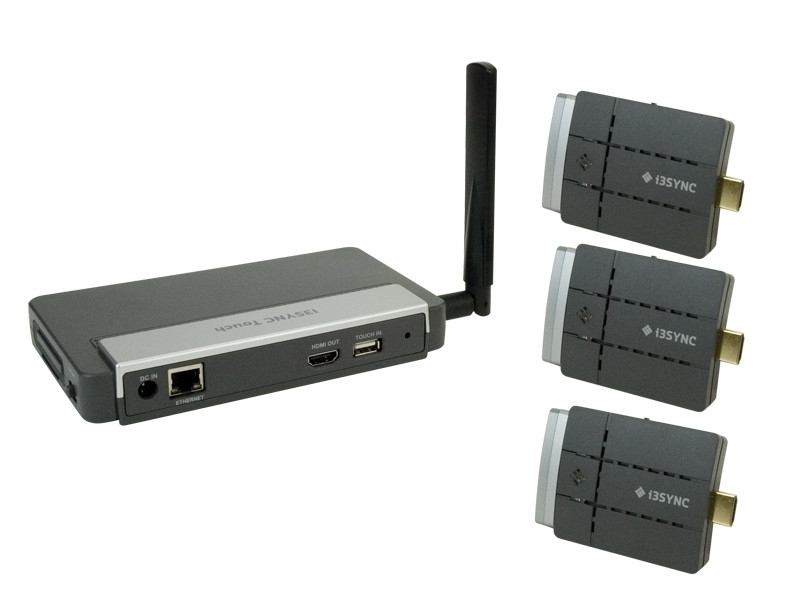 i3 Technologies Full HD Plug & Play Touch Präsentationstool Set 3+1 drahtlos