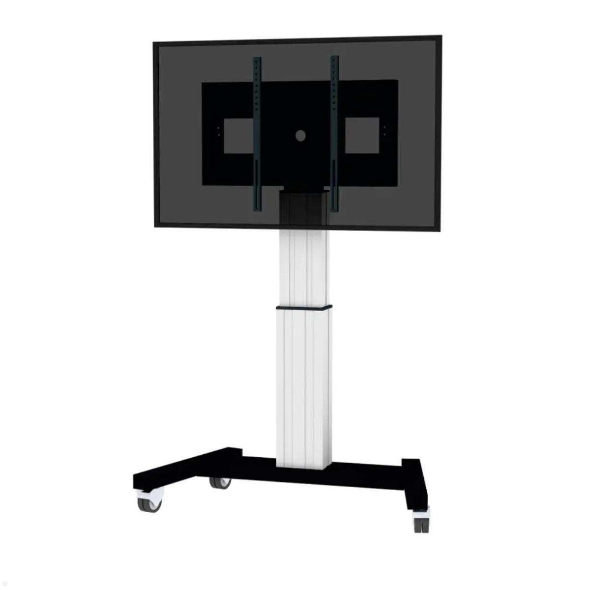 Neomounts PLASMA-M2500SILVER mobiler Flatscreen Bodenständer bis 100 Zoll, silber Neomounts PLASMA-M2500SILVER mobiler Flatscreen Bodenständer bis 100 Zoll, silber
