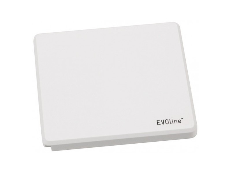 EVOline Square80 1x Schuko mit USB geschlossen EVOline Square80 1x Schuko mit USB geschlossen