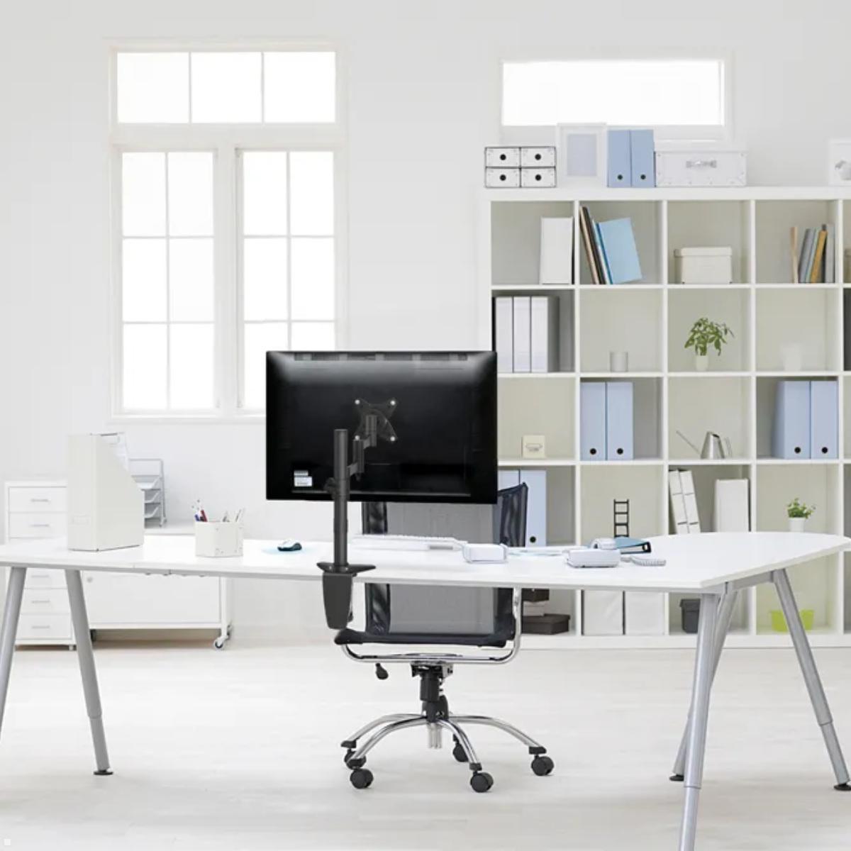 Neomounts FPMA-D1330BLACK Monitor Tischhalterung Klemme, Anwendung Home Office