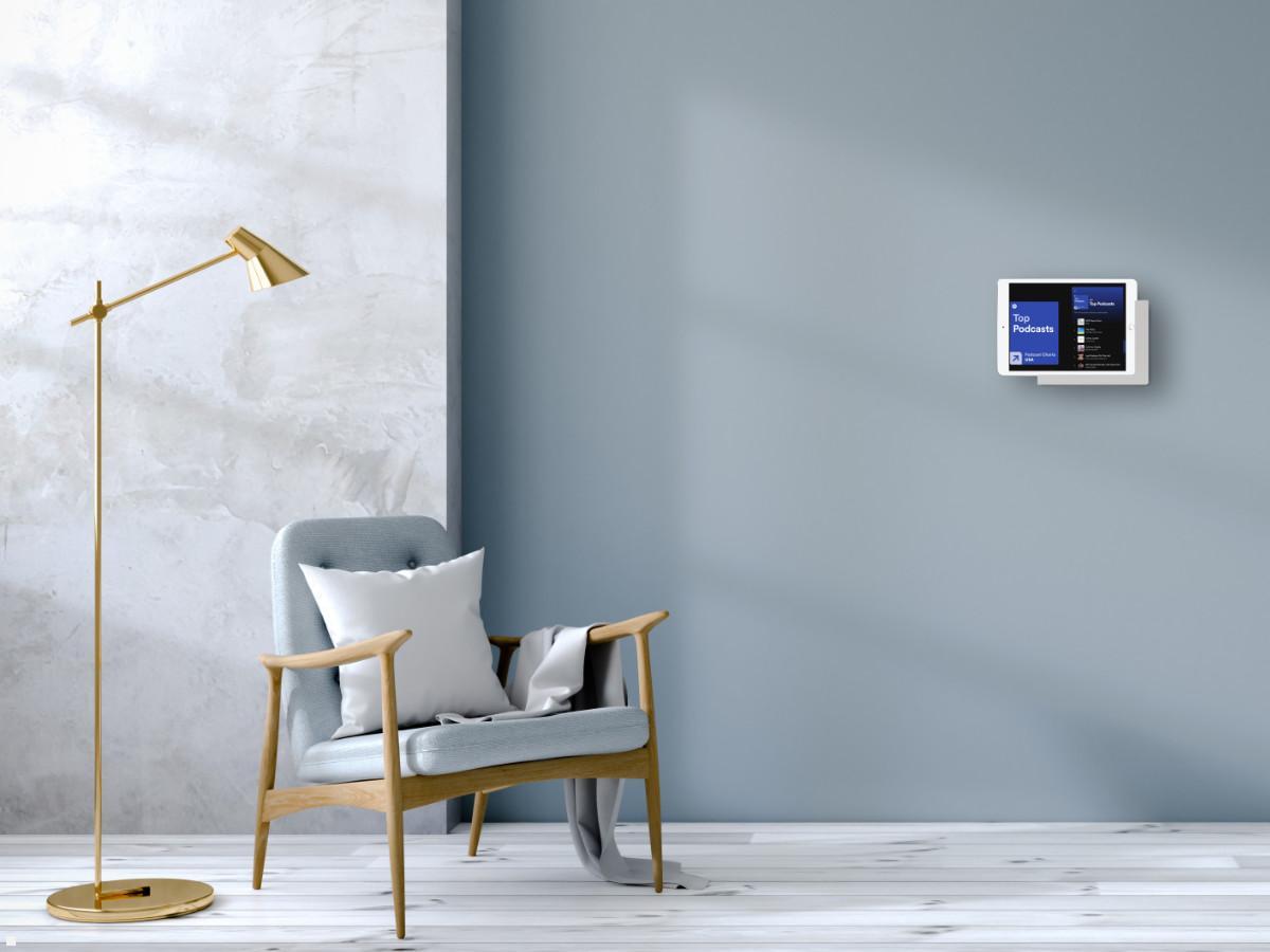 TabLines TWP007W Wandhalterung für Samsung Tab S7 11.0, weiß, Anwendung Smart Home TabLines TWP007W Wandhalterung für Samsung Tab S7 11.0, weiß, Anwendung Smart Home