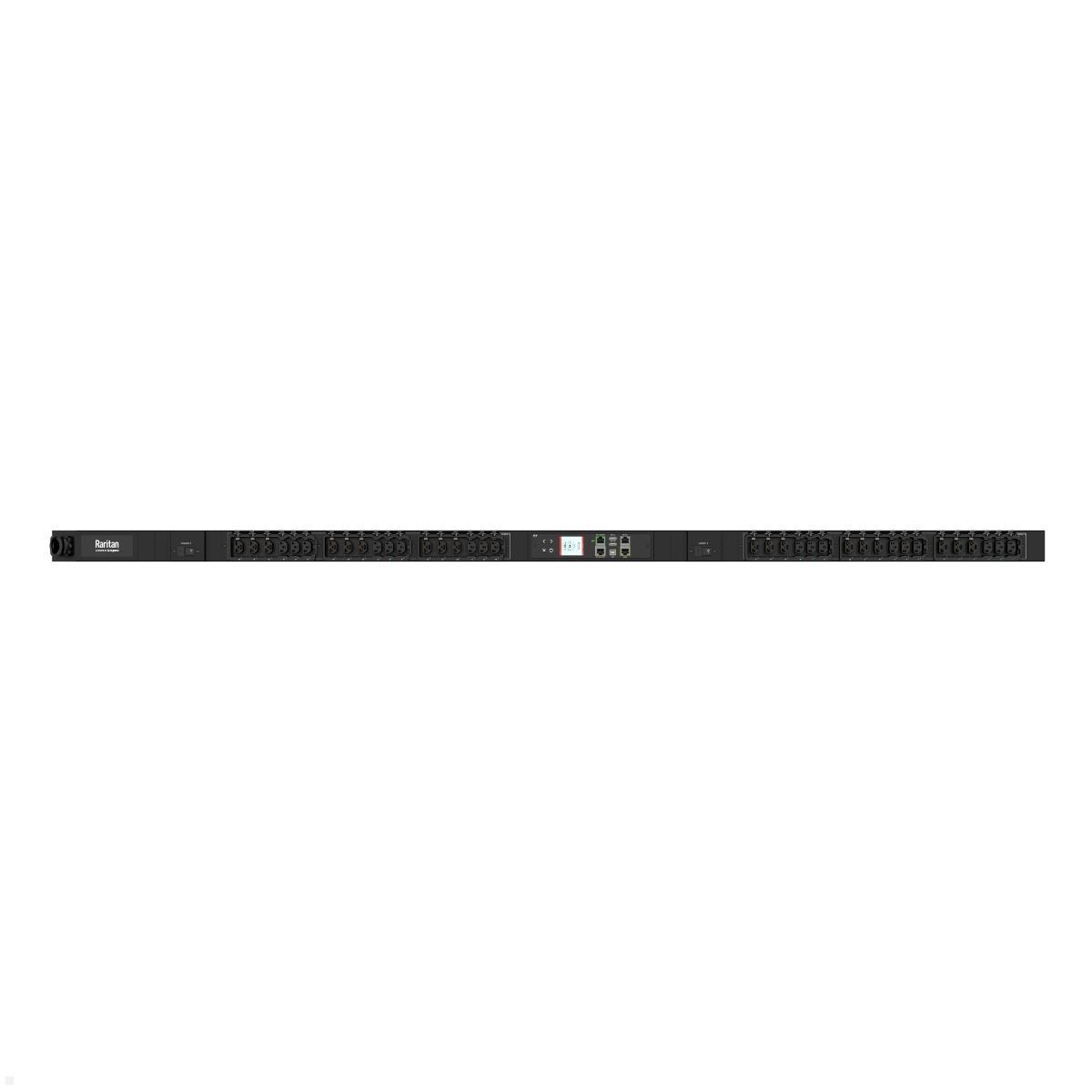 Legrand Raritan iX Rack-PDU 0U mit 18xC13 / 18xCx, 1-phasig 230V 32A, Input Metered/Switched (PX4-2057-E7), PDU 230V 32A